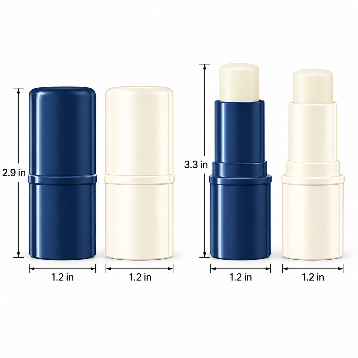 Moisturizing Lip Balm Stick, Hydrating Lip Care for Dry Chapped Lips, Lip Moisturizer